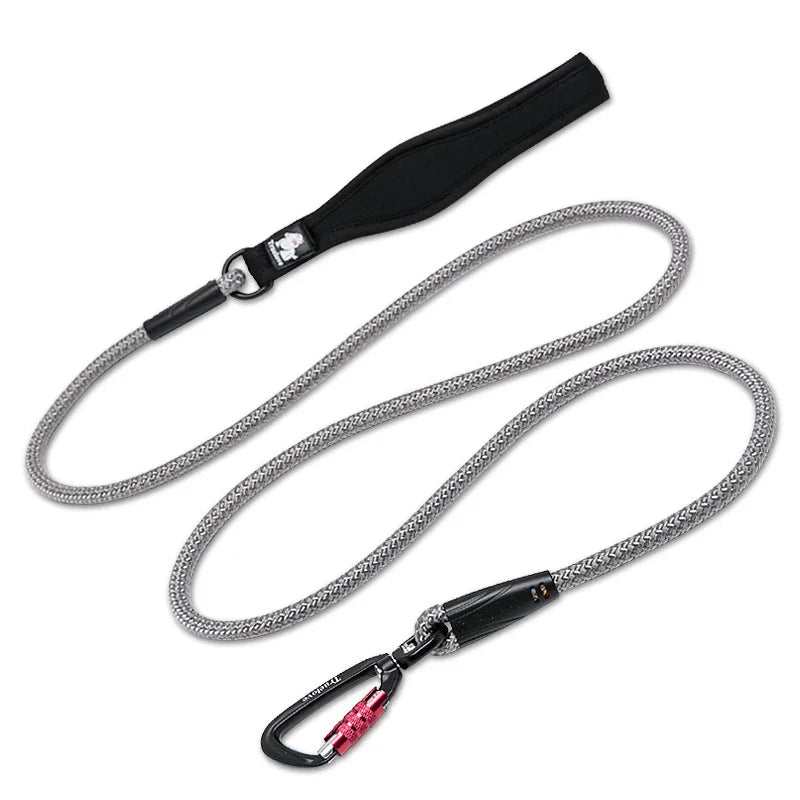 Pet Leash Nylon with Reflective Aluminum