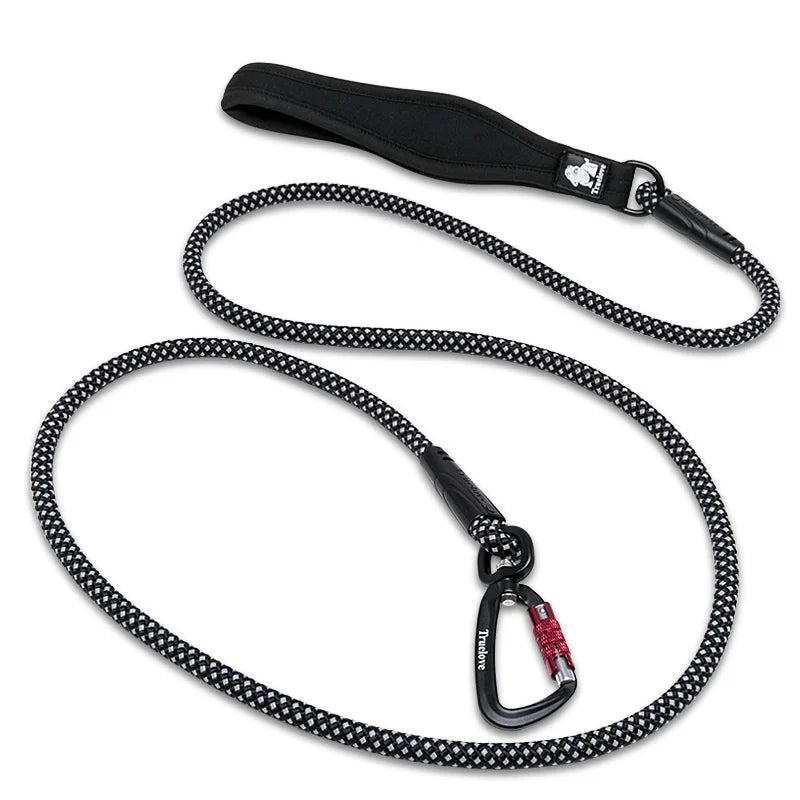 Pet Leash Nylon with Reflective Aluminum