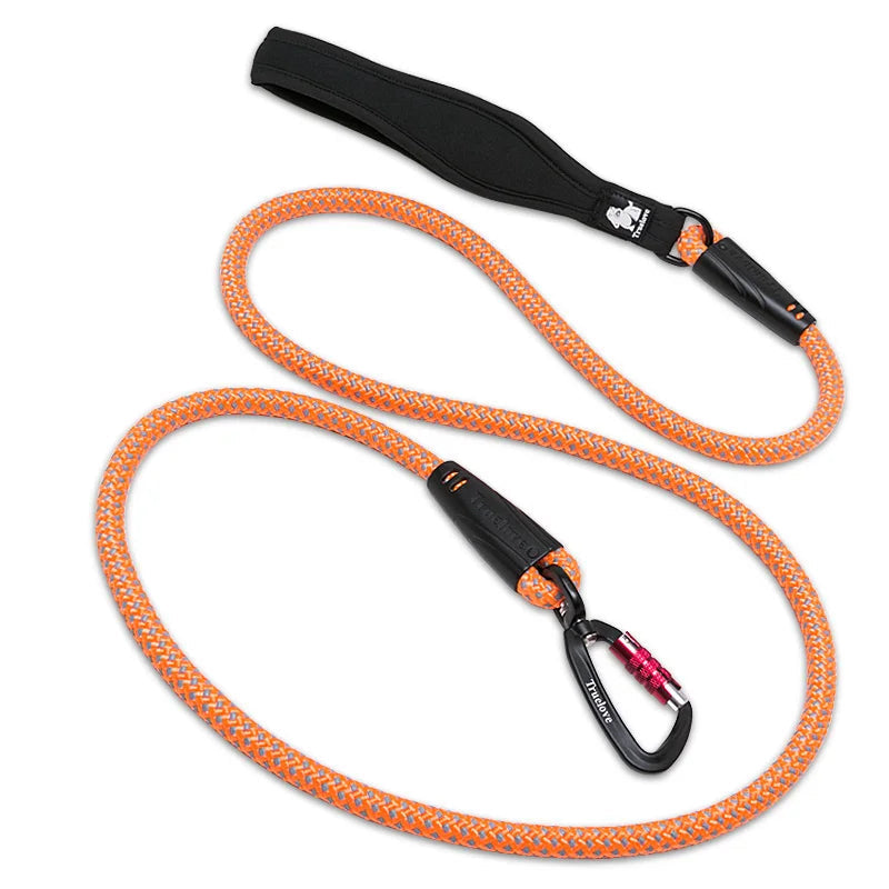 Pet Leash Nylon with Reflective Aluminum