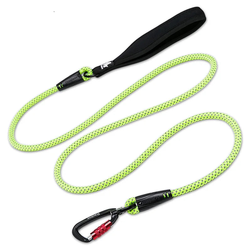 Pet Leash Nylon with Reflective Aluminum