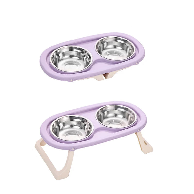 Foldable pet Food Bowl