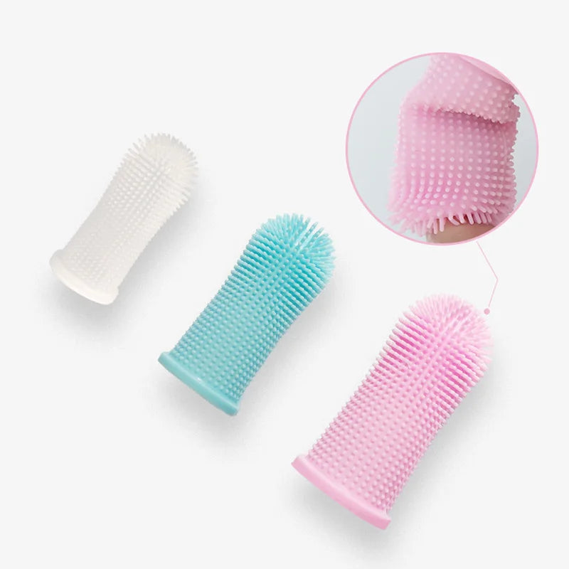 Super Soft Dog Finger Toothbrush