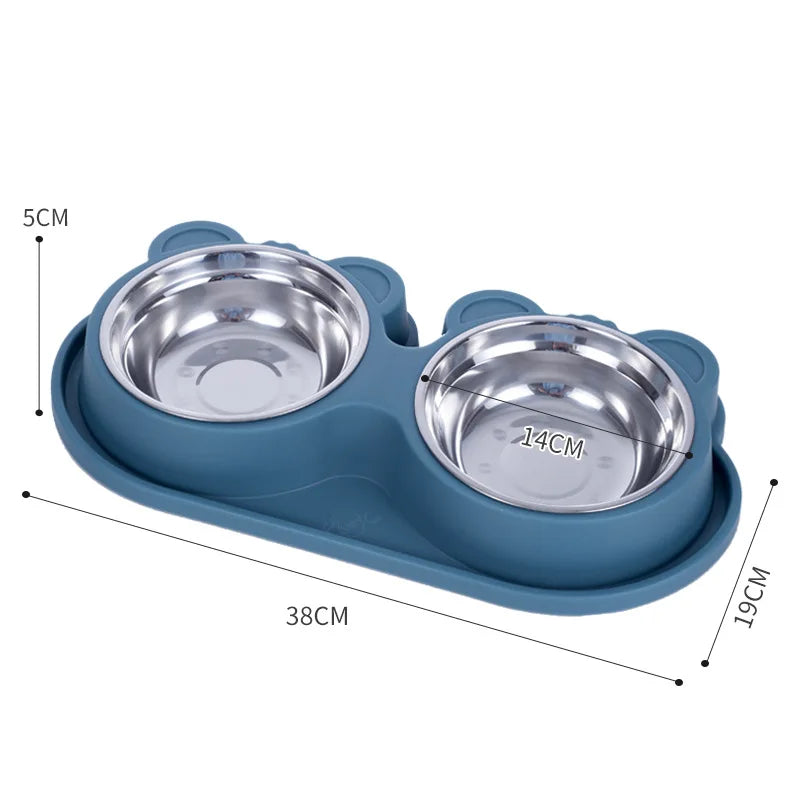 Double Dog Bowls Stainless Steel