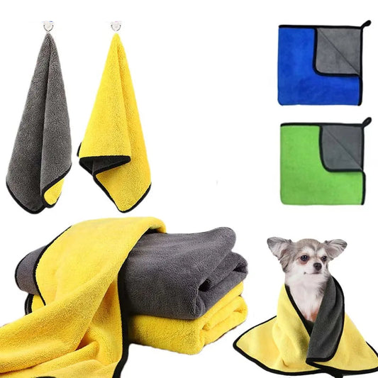 Pet Bath Towel Microfiber Absorbent