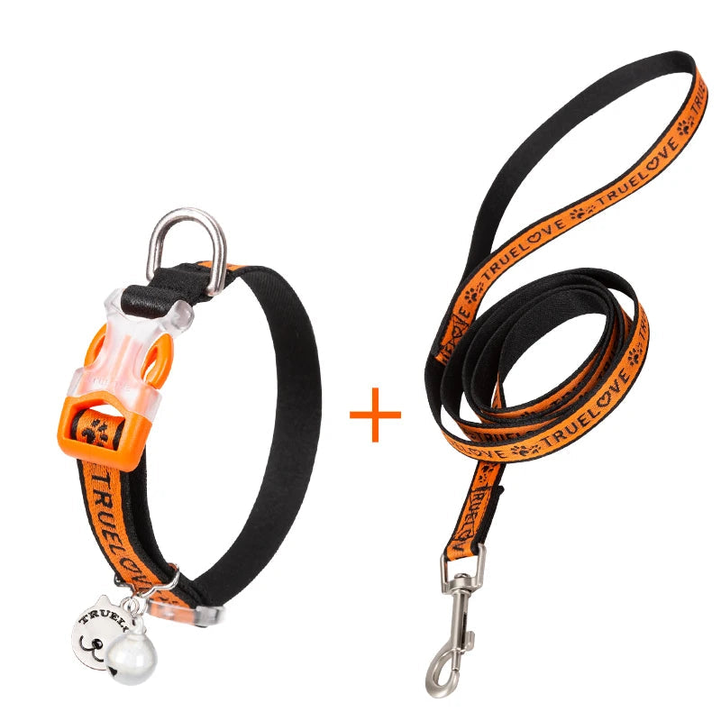 Puppy Collar and Leash Set