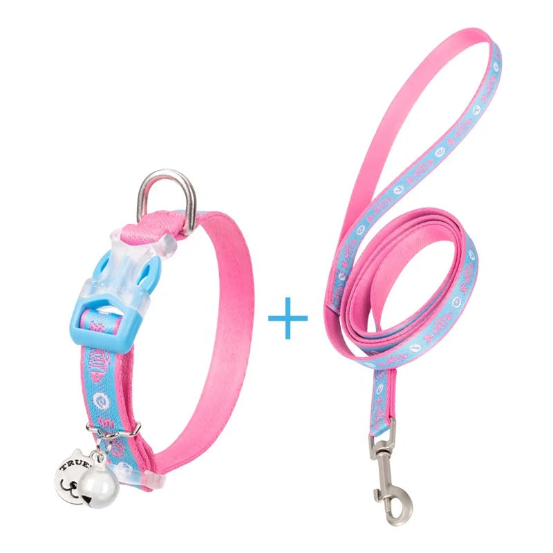 Puppy Collar and Leash Set