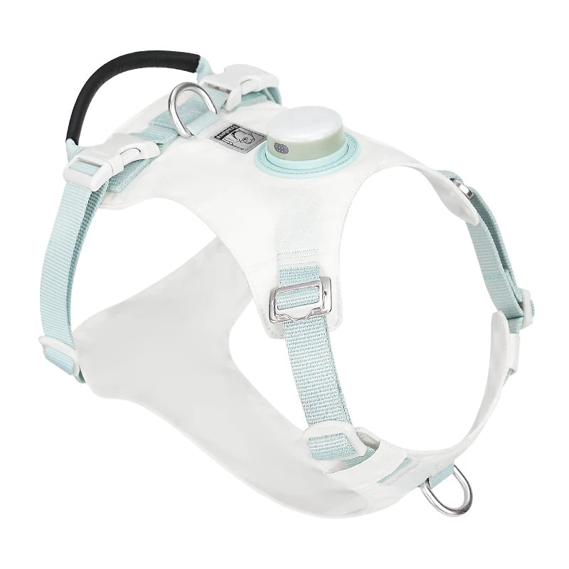 Pet Harness with LED Light and Tracker Holder